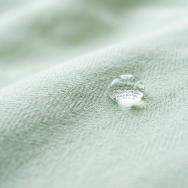 Tissu bambou imperméable aux teintes naturelles